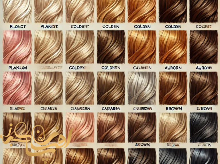 شناخت انواع رنگ مو