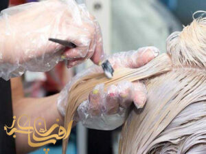 مراقبت بعد از دکلره و رنگ مو