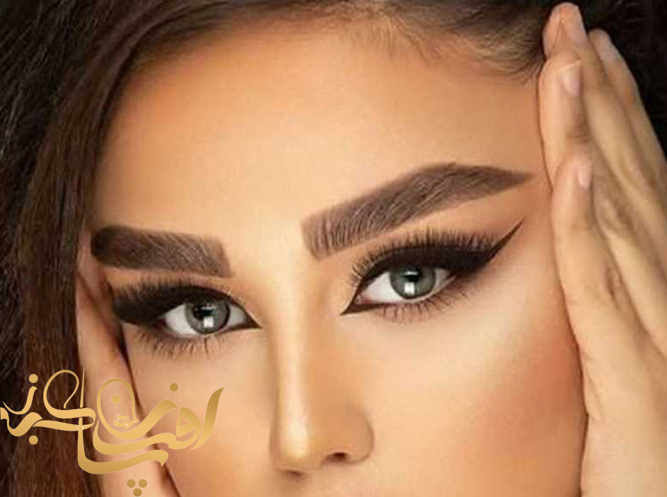 تأثیر مدل ابرو بر حالت چهره