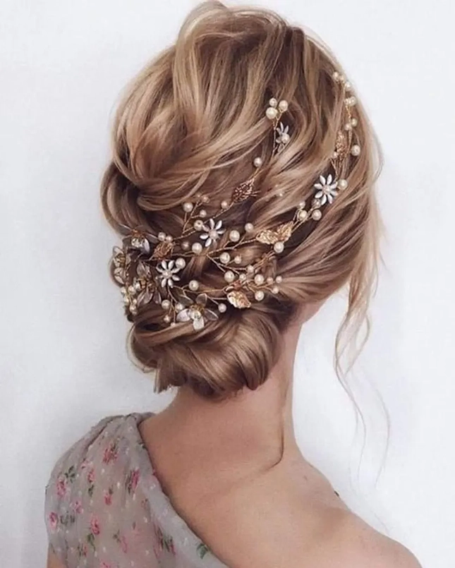 شینیون با اکسسوری